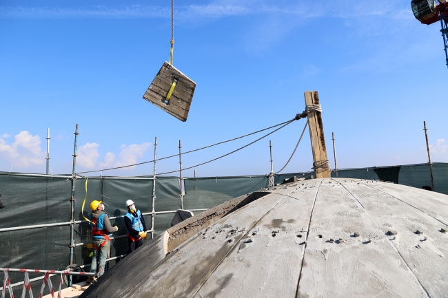 Fatih Köşkü 1500 tonluk yükten kurtuluyor